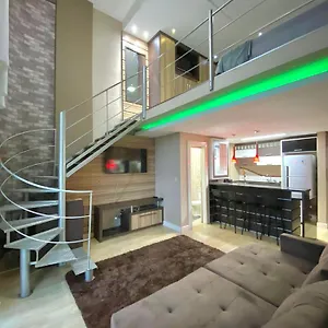 Saint Sebastian Flat 612 - Com Hidro! Ate 4 Pessoas, Duplex, No Centro Casa de Férias